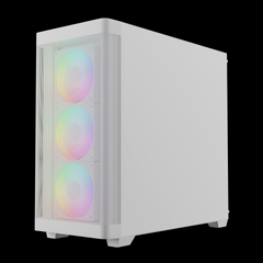 GAMDIAS ATHENA M3 ARGB Mid Tower Gaming Case - White