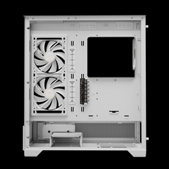GAMDIAS ATLAS M1 ARGB Mid Tower Gaming Case - White