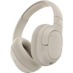 Belkin SoundForm Isolate Active Noise-Cancelling Wireless Headphones, over ear headphones with mic, Bluetooth headphones with 60H playtime, deep bass, CloudCushion ear cups for travel, home, office - White