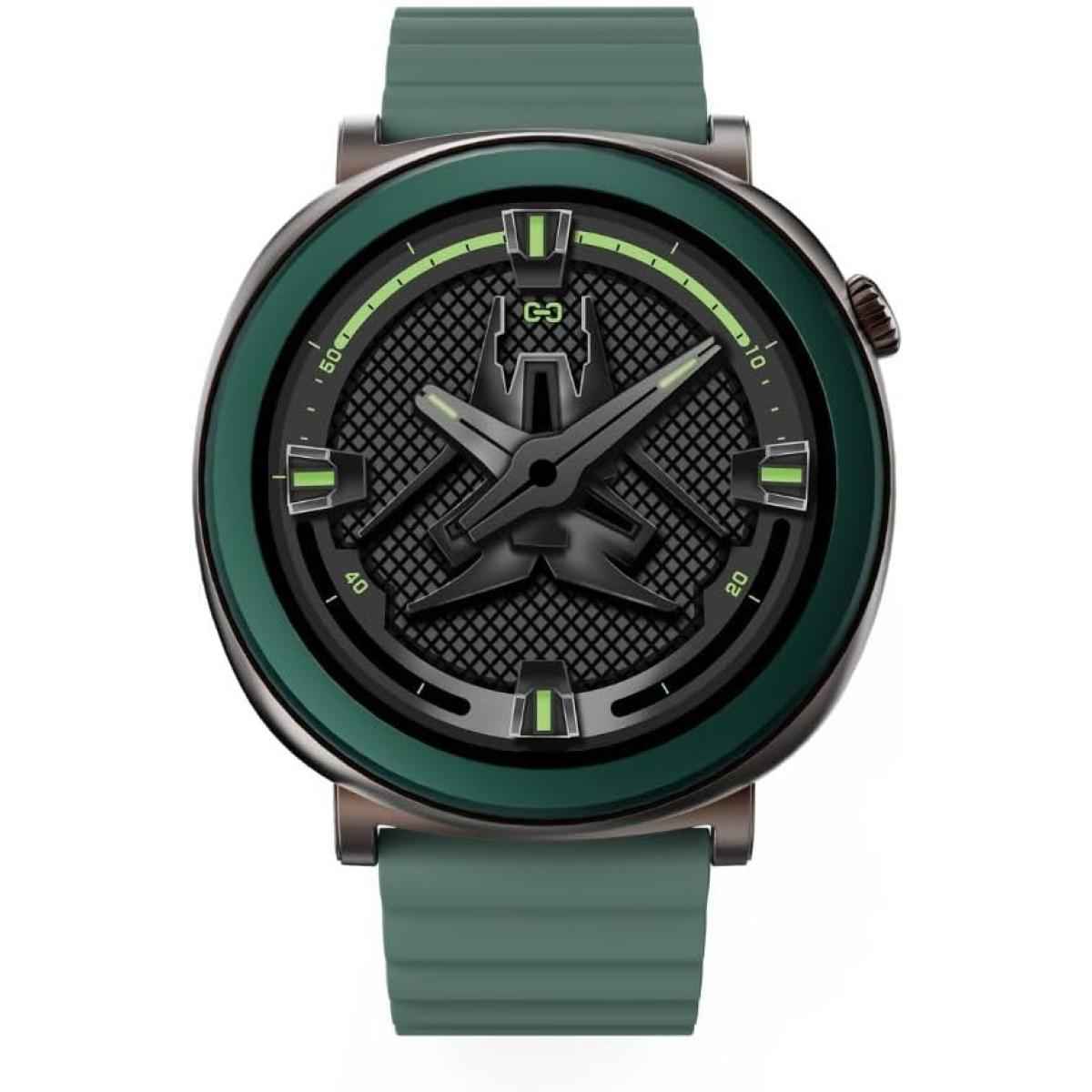 Hifuture Aurora Smartwatch With 1.43" Amoled Display, Bluetooth Calling, Sleep & Health Fitness Tracking, Upto 10 Days Battery Life, Ip68 Waterproof Dark Green