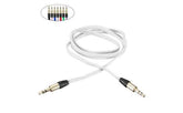 Aux Audio Cable Gold Male to Male, cables