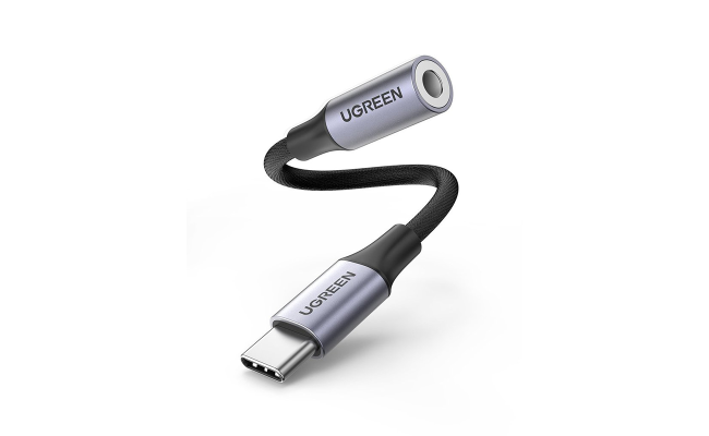 Ugreen Av161 Usb C Male To 3.5mm Female Audio Headphone Adapter 10cm
