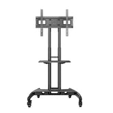 NORTH BAYOU NB North Bayou AVA1500 - 60 - 1P 32" to 75" Standing Mobile TV Cart Bracket