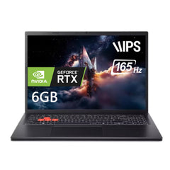 Acer Nitro LITE NL16 | Intel Core i7H-13th Gen | 16GB DDR5 / Nvidia RTX 3050 6GB | 16-inch IPS 165Hz | Black