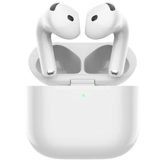 Wiwu Airbuds 4 True Wireless Stereo Noise Cancelling Bluetooth Earphones Type C Charging Up To 50 Hours Of Standby Power White - CompuMe