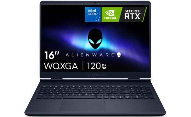 Dell Alienware 16 Aurora 16" IPS WQXGA (QHD+) (2560 x 1600) @120Hz 100% sRGB, Intel Core 5 Processor 210H, Nvidia RTX 3050 6GB GDDR6, 16GB DDR5 RAM, 512GB M.2 PCIe NVMe - (Interstellar Indigo) Gaming Laptop