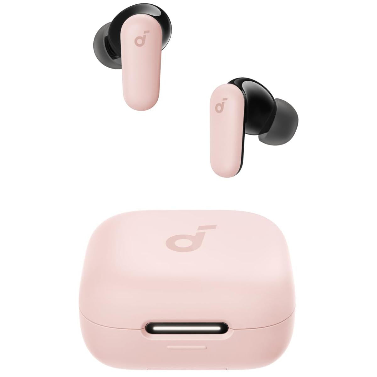 Anker Soundcore R50i Nc Earbuds, Strong And Smart Noise Cancelling, Powerful Bass, 45h Playtime, 2 In 1 Case And Phone Stand, Ip54, Wireless Earbuds, Bluetooth 5.4 Pink Anker Soundcore R50i Nc Earbuds, Strong And Smart Noise Cancelling, Powerful Bass, 45h Playtime, 2 In 1 Case And Phone Stand, Ip54, Wireless Earbuds, Bluetooth 5.4 Pink