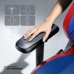 Gameak JO | Gaming Accessories Store CYBEART Superman Classic - Chaise de gaming/bureau série APEX Lombaire 4D