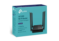 TP-LINK Archer AC1200 Wireless 2.4 GHz & 5 GHz WiFi Router, AC1200 Dual-Band Gigabit Wi-Fi Router, Wireless Speed up to 1200 Mbps