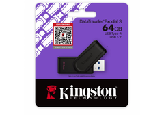 Kingston DataTraveler® Exodia™ S USB Flash Drive Entry-level USB 3.2 Gen 1 - 64GB