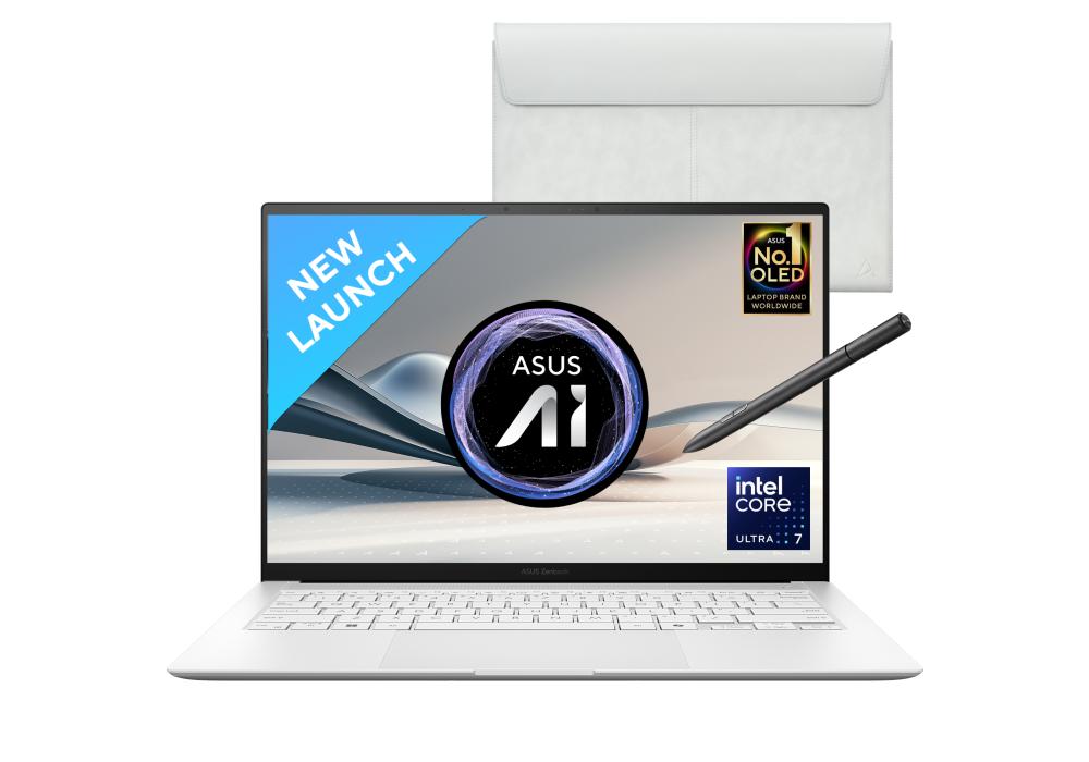 Laptop ASUS Zenbook S 14 OLED Intel Core™ Ultra 7 Processor 256V Series 2 Intel® Arc™ Graphics 14" 3K OLED 120Hz with Sleeve & Stylus Laptop ASUS Zenbook S 14 OLED Intel Core™ Ultra 7 Processor 256V Series 2 Intel® Arc™ Graphics 14" 3K OLED 120Hz with Sleeve & Stylus