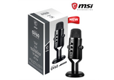 MSI IMMERSE GV60 Streaming Professional MIC USB Type-C Interface & 3.5mm Aux, with Intuitive Control in 4 Modes Stereo, Omnidirectional, Cardioid and Bidirectional