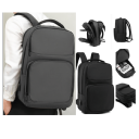 Okade Laptop Backpack Up to 15.6" Laptops S8839 Protective Case Water Resistant Exterior - Black