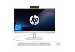 HP AIO All-in-One 24-cr0042ne PC (2023) 13Gen Intel® Core™ i5 1335U 10-Cores 8GB RAM DDR4 (Upgradable), 512 GB SSD 24" IPS FHD Display - White