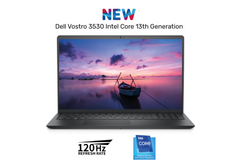 NEW Laptop Dell Vostro 3530 Intel Core i7-1355U 10 Up to 5.0GHz Processor 16GB DDR4 (Customized), 512GB SSD, 15.6" FHD 120Hz - 13th Generation / Black
