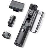 BOYA Magic-03 Wireless Lavalier Microphone, 30Hrs Battery,328FT LOS Range, Safety Track &Limiter, Portable Wireless Mini Lapel mic for USB Type-C Android iPhone 16/15 Camera Camcorder Vlog Podcast