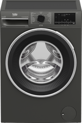 B3WFU4942ESMG Beko Washing Machine, 9 Kg, Silver, 1400 Cycles