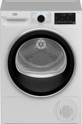 Beko Dryer 9 Kg Inverter Heat Pump IronFinish A+++ White