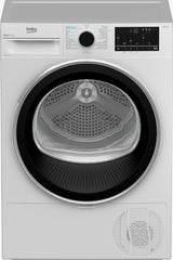Beko Dryer 9 Kg Inverter Heat Pump IronFinish A+++ White