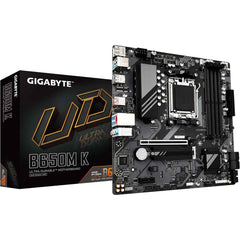 GIGABYTE B650M K AMD RYZEN Series AM5/DDR5/PCIe 5.0/2xM.2 - mATX Gaming MotherBoard | B650M K |