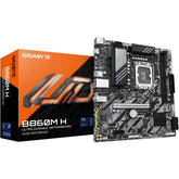 GIGABYTE B860M H Intel Core Ultra (Series 2), LGA 1851/DDR5/PCIe 5.0/2xM.2 - mATX Gaming MotherBoard | B860M H |