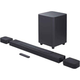 Jbl Bar 1000 7.1.4 Ch Soundbar With Speakers & Wireless Subwoofer, Bt 5.0/ Usb, Wi Fi With Airplay, Dts X & Multibeam, 880w Output Power, Hdmi Earc With 4k Pass, Black