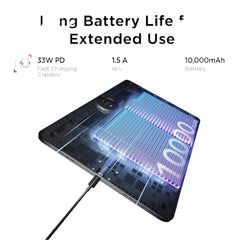TCL NXTPAPER 14 4G, 8+8GB & 256GB, 14.3Inch, 10000Mah, Grey - 9491G-2CLCAP11-A
