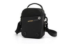 Aotian 8354 Men's Shoulder Crossbody Bag Black