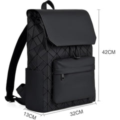 Shock Absorbing Waterproof Laptop Backpack with shoulder strap 15.6” -Black