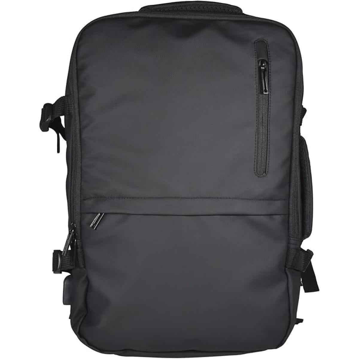 Waterproof S1904 Laptop 17.3" Backpack with USB Port -Black