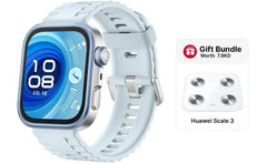 HUAWEI WATCH FIT 4 Pro Smart Watch, 1.82" Display, Sapphire Glass, GPS for Pro-Level Outdoor Sports, ECG, up to 10Day Battery Life, iOS & Android, Blue + FREE HUAWEI Scale