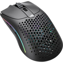 Glorious Model O 2 Wireless Hybrid 2.4ghz & Bluetooth 68g Superlight Long Battery Life 26k Bamf 2.0 Sensor Rgb Ambidextrous 6 Buttons Matte Black - CompuMe