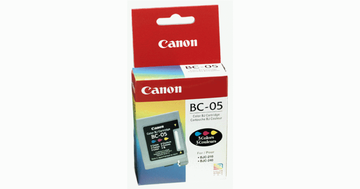 Canon BC-05 3 Color Cartridge (Original) - CompuMe