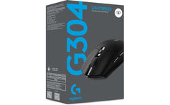 Logitech G304 Lightspeed Wireless Hero Sensor 12,000 Dpi Lightweight 6 Programmable Buttons 250h Battery Life On Board Memory Pc/mac Black