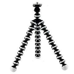 BLACK MINI OCTOPUS TRIPOD STAND FOR CAMERA AND MOBILE PHONE