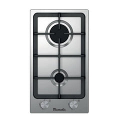 Blumatic 30cm 2-Burner Hob with Full Safety Stainless Steel