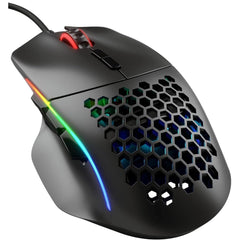 Gloriousmodel I Wired 69g Superlight 2 Swappable Buttons Rgb Ptfe Feet 9 Programmable Buttons Side Thumb Rest Matte Black - CompuMe