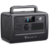 BLUETTI EB70 Portable Power Station, 716Wh LiFePO4 Battery Backup w/ 2 1000W AC Outlets (1,400W Peak), 100W Type-C, Solar Generator for Road Trip, Off-grid, Power Outage (Solar Panel Optional)- Gray