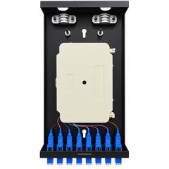 8 Port SC Single Mode Loaded Optical Fiber Box