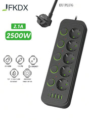 Boxu SC-03 Power Socket - 4 Socket - 3 USB - 1 Type-C