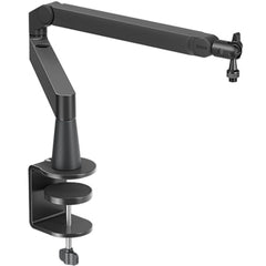Boya Microphone Boom Arm LP Adjustable & Foldable for Streaming/Podcast/Video Gaming/Recording, weight capacity up to 3kg - Black