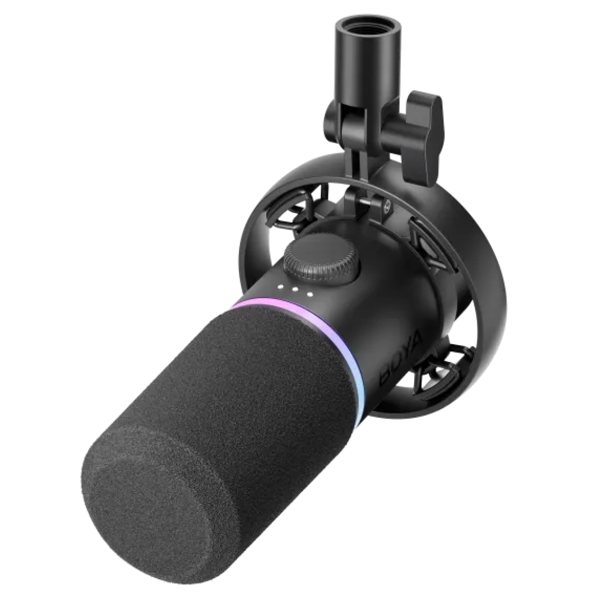 BOYA CastMic S60 USB & XLR RGB Dynamic Microphone, microphones