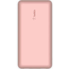 Belkin Boostcharge, Usb C Power Bank 20000mah W/ 2xusb A Ports, 15w, Iphone 17, Air, Pro, Samsung Galaxy S25, Ipad, Nintendo Switch 2, Google Pixel 10, Etc. Pink