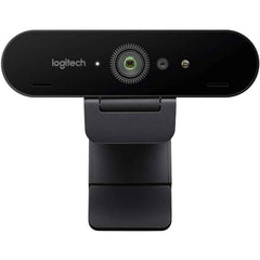 Logitech Brio 4k Webcam, Video Calling, Noise Cancelling Mic, Hd Auto Light Correion, Wide Field Of View, Works With Microsoft Teams, Zoom, Google Voice, Google Meet, Pc/mac/laptop/macbook/tablet