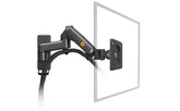 North Bayou (NB F150) Ergonomic Wall Mount Single Monitor Arm with 100mm with 75mm