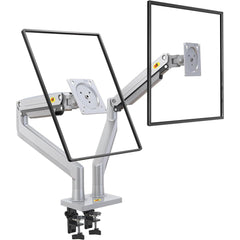 NB North Bayou G32 22" to 32" Adjustable Dual Monitor Stand Gas-Spring Desk Mount (2-15kgs)