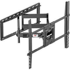 NB North Bayou SP5 Full Motion 75" to 110" Heavy Duty TV Wall Mount for Large OLED, LCD, 4K TV with Cable Management