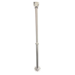Aluminum Alloy Adjustable Ceiling Camera Bracket from 60cm to 120cm -White