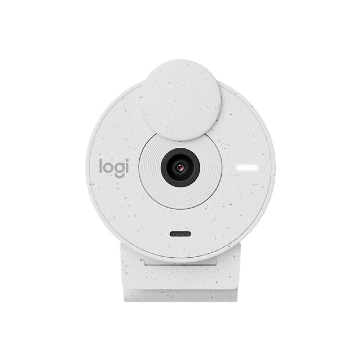 Logitech BRIO 300 Full HD 1080P Webcam -White