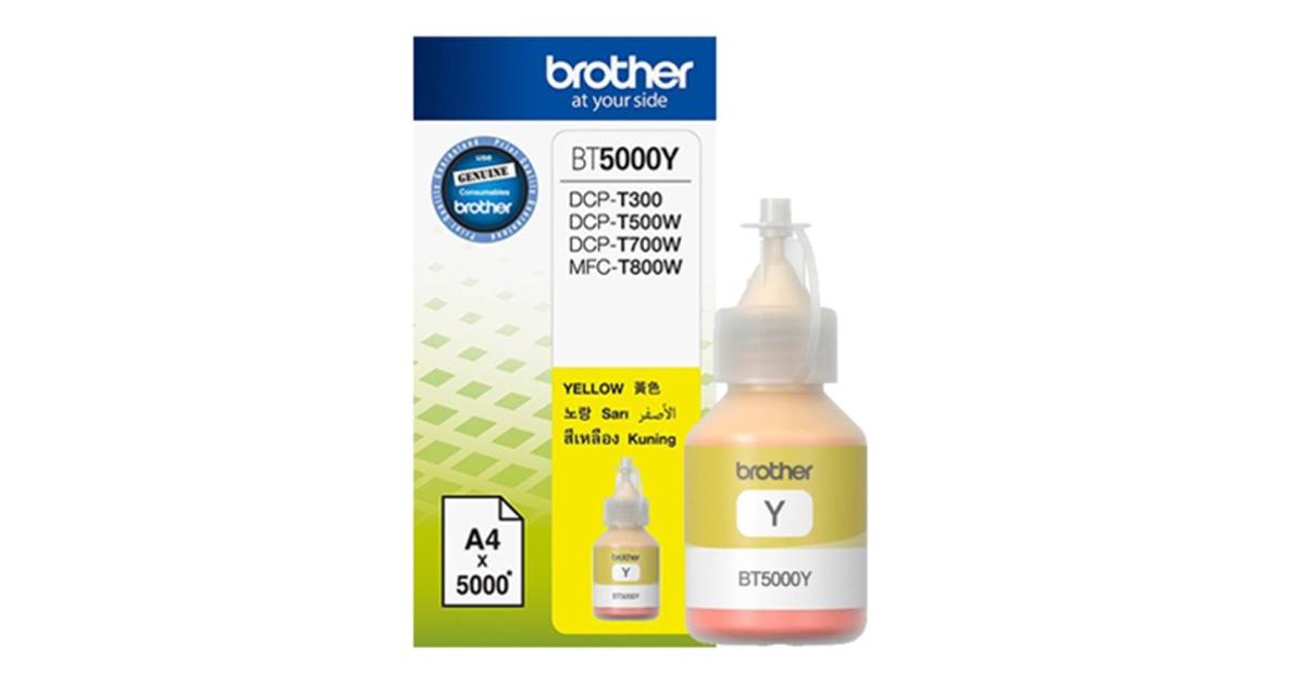 Brother BT5000Y INK REFIL 5000PAGE (Original) - CompuMe